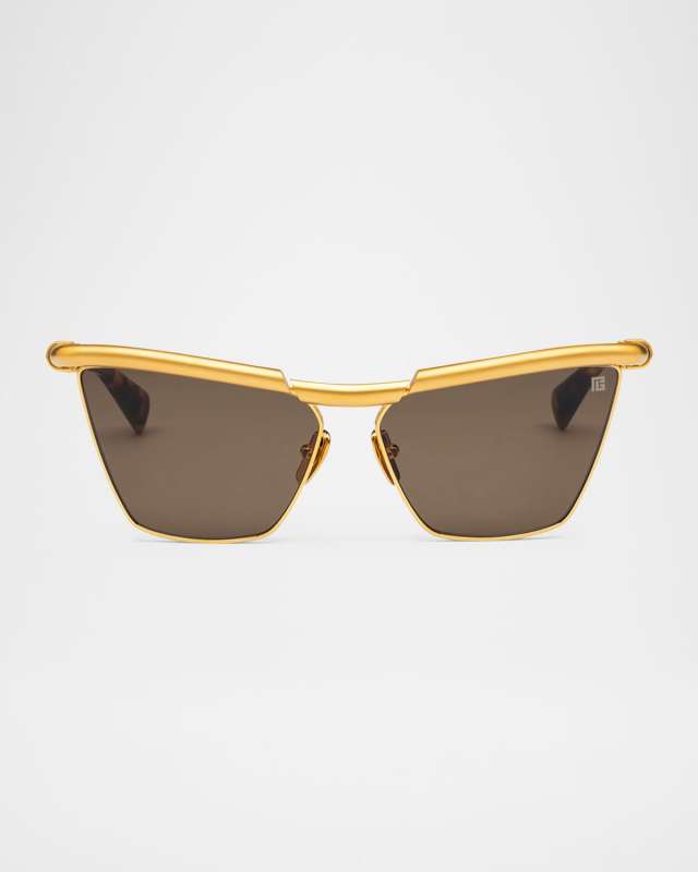 Victorie Cat Eye Titanium Sunglasses